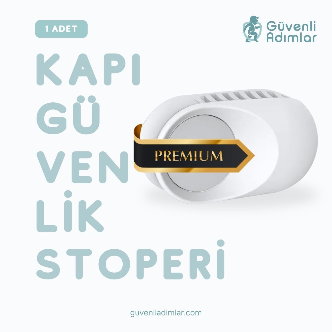 Premium Güvenli Kapı Stoperi - Yapıştır ve Çevir