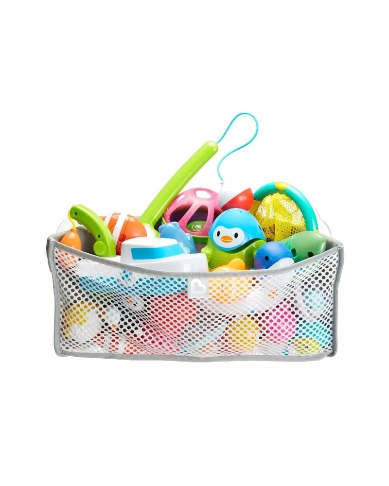 Munchkin Köşeli Banyo Oyuncak Organizatörü | Hızlı Kurur | Yapışkan Yüzey, Kurulum Gerektirmez