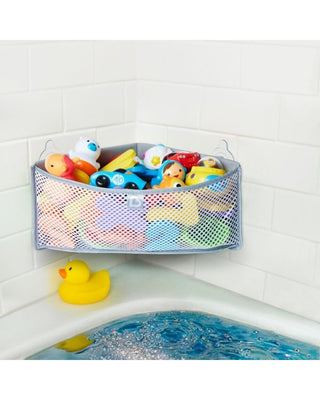 Munchkin Köşeli Banyo Oyuncak Organizatörü | Hızlı Kurur | Yapışkan Yüzey, Kurulum Gerektirmez
