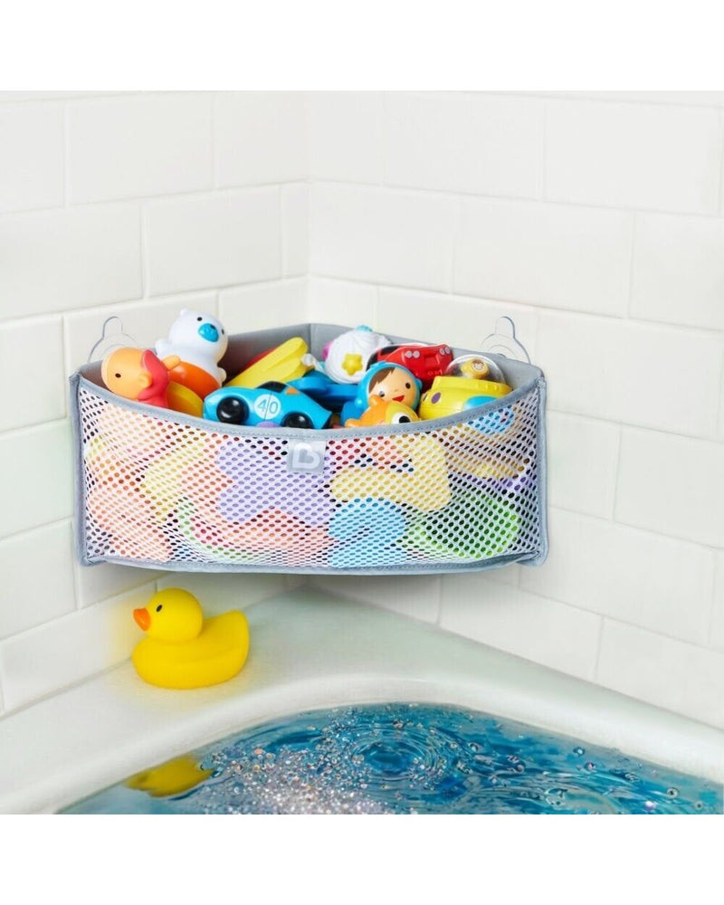 Munchkin Köşeli Banyo Oyuncak Organizatörü | Hızlı Kurur | Yapışkan Yüzey, Kurulum Gerektirmez