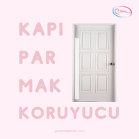 Parmak Koruyucu Şeffaf Kapı Körüğü 100cm