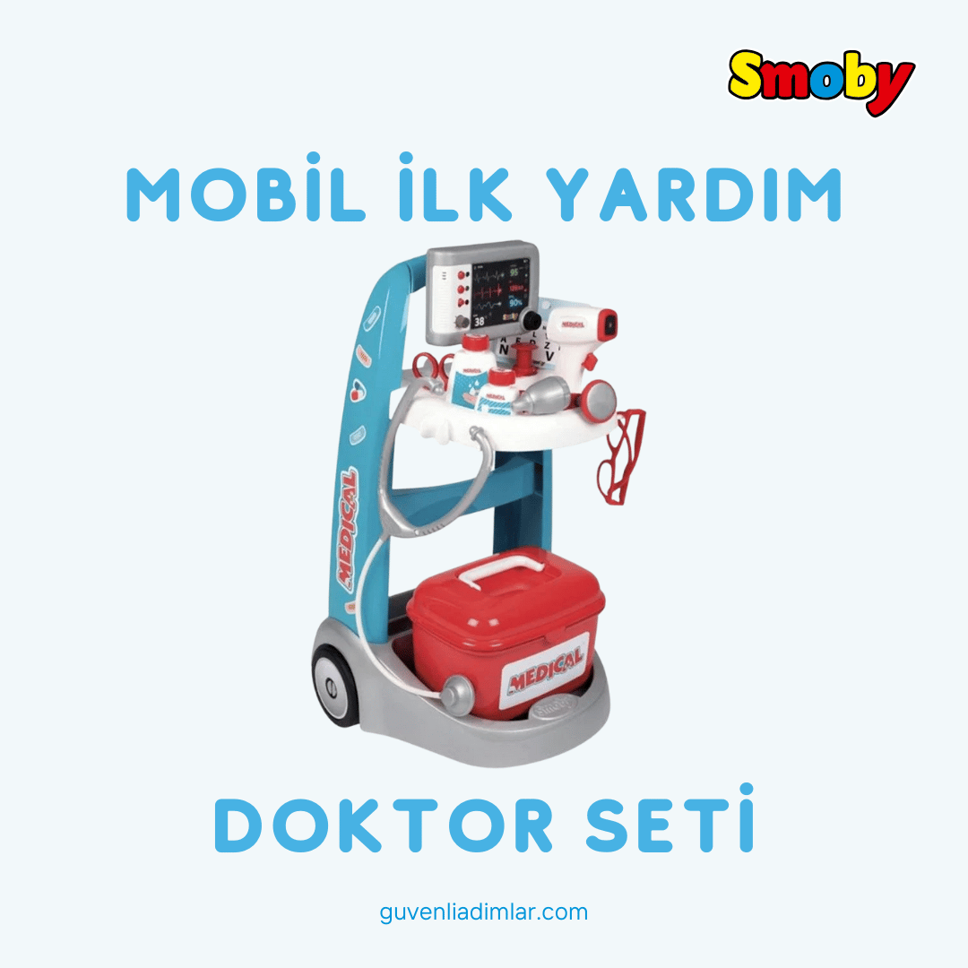 Smoby Mobil İlk Yardım Doktor Seti
