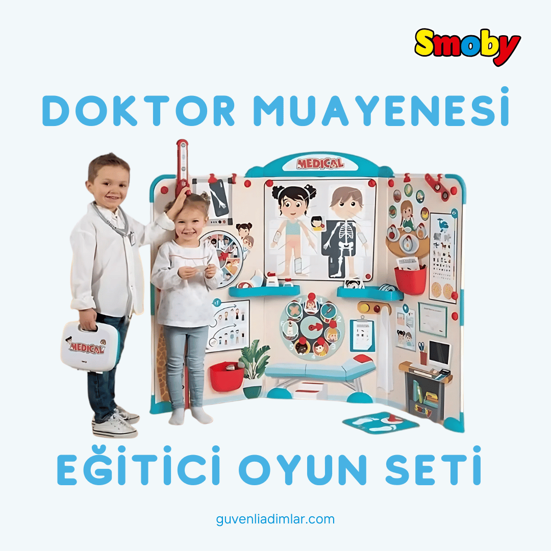 Smoby Doktor Muayenesi Oyun Seti