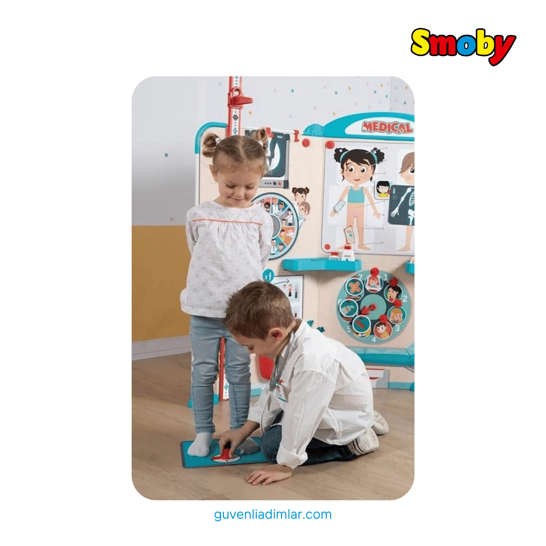 Smoby Doktor Muayenesi Oyun Seti