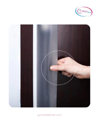 Parmak Koruyucu Şeffaf Kapı Körüğü