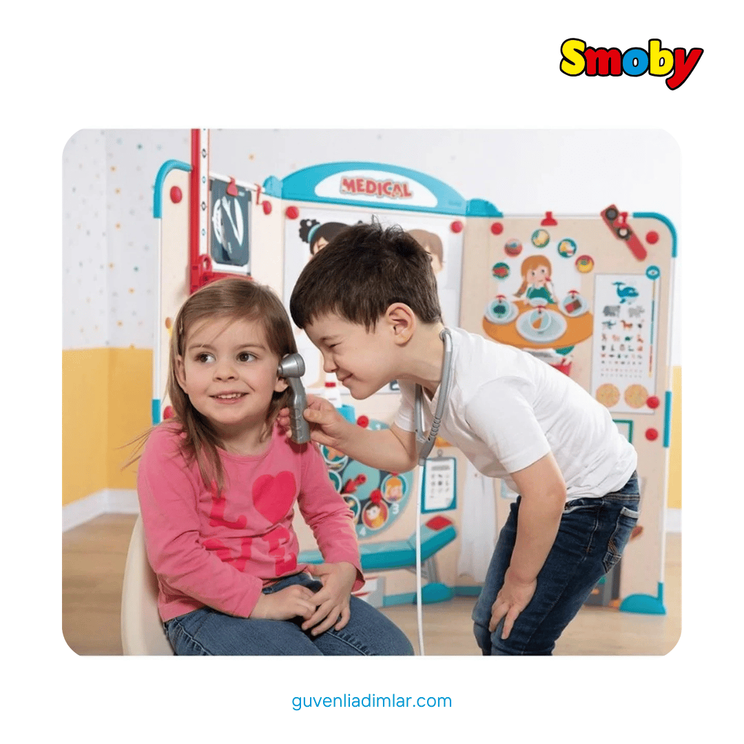 Smoby Doktor Muayenesi Oyun Seti