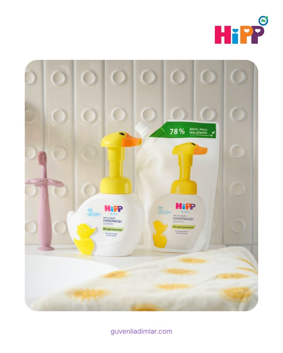 El Yıkama Köpüğü Yedek Poşet – 250 ml