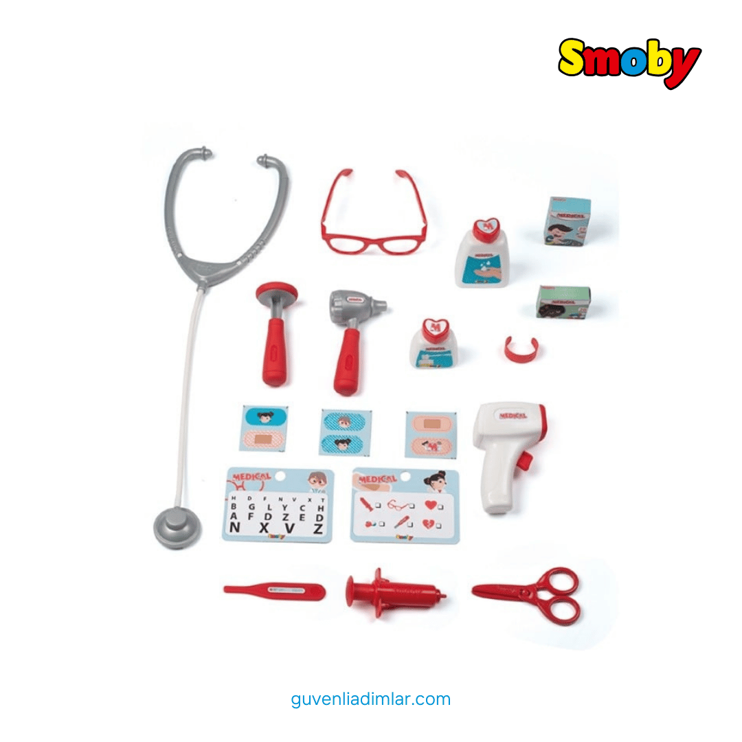 Smoby Mobil İlk Yardım Doktor Seti