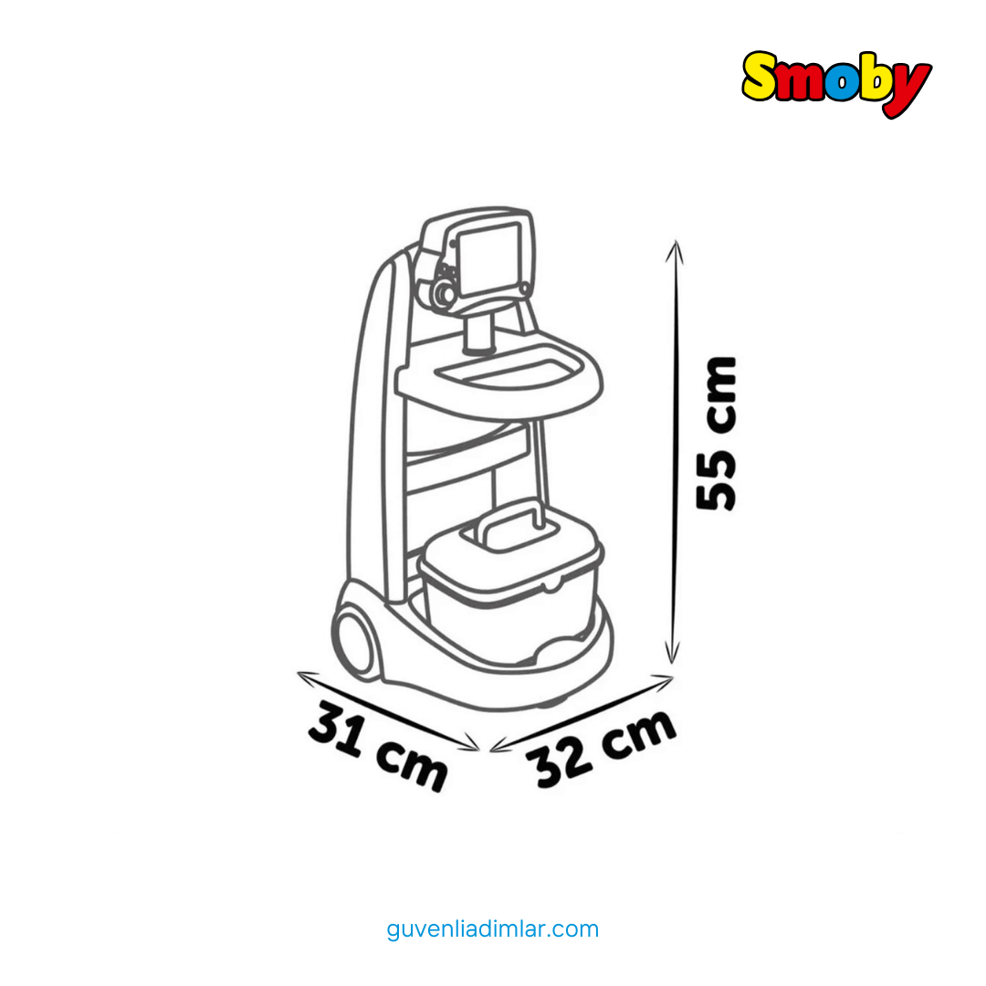 Smoby Mobil İlk Yardım Doktor Seti