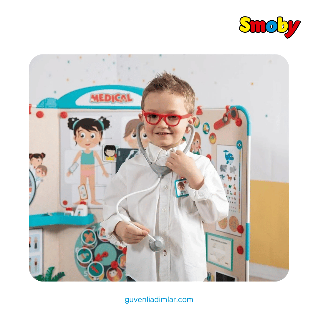 Smoby Doktor Muayenesi Oyun Seti