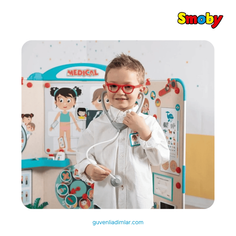 Smoby Doktor Muayenesi Oyun Seti