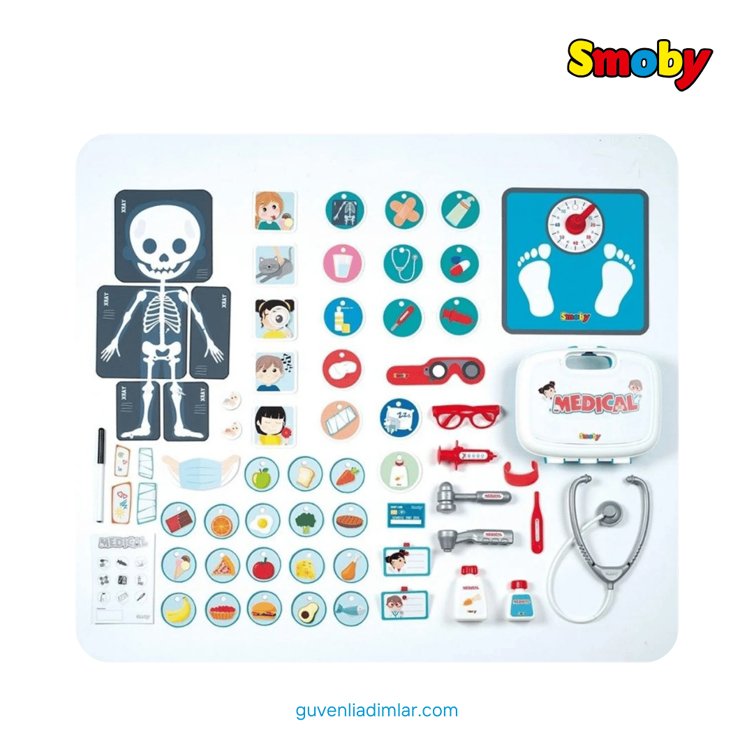 Smoby Doktor Muayenesi Oyun Seti