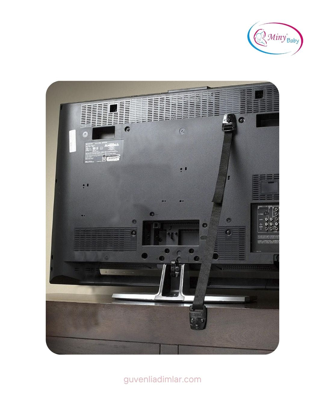 Miny Baby Dolap ve TV Deprem Askısı