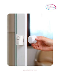 Mıknatıslı Gizli Dolap & Çekmece Kilidi 2'li Set