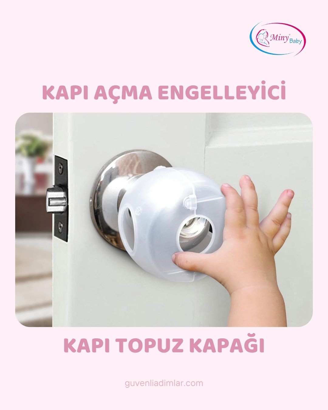 Kapı Kolu Kilidi Topuz Açma Engelleyici