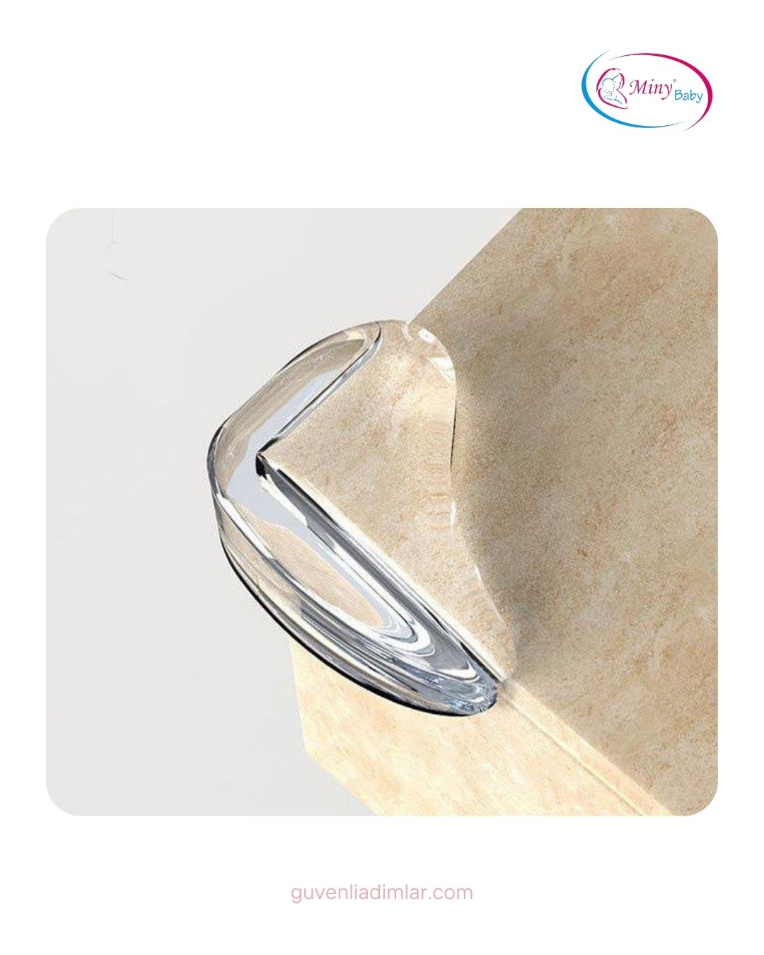 Şeffaf Köşe Koruyucu 8’li Set