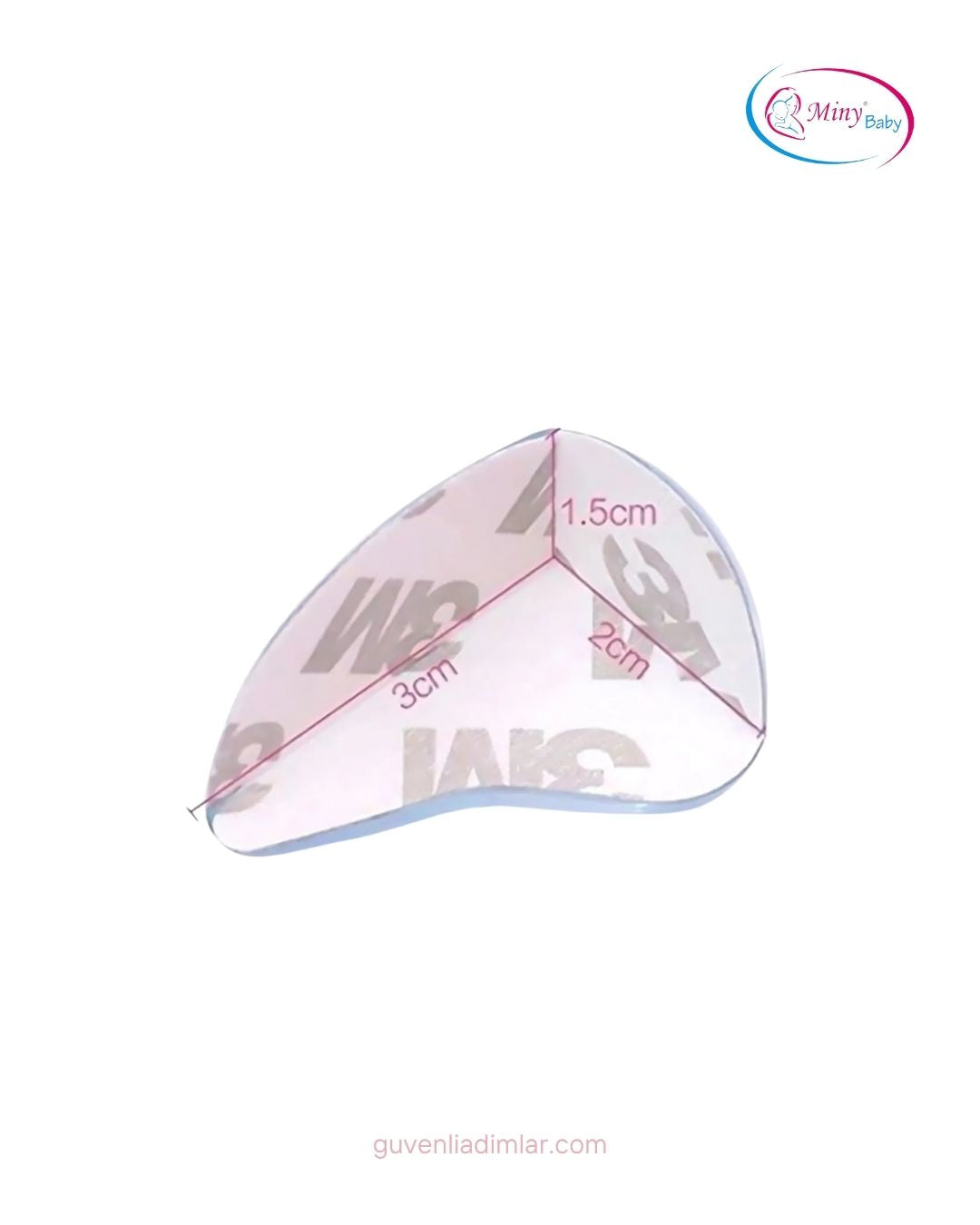 Şeffaf Köşe Koruyucu 8’li Set