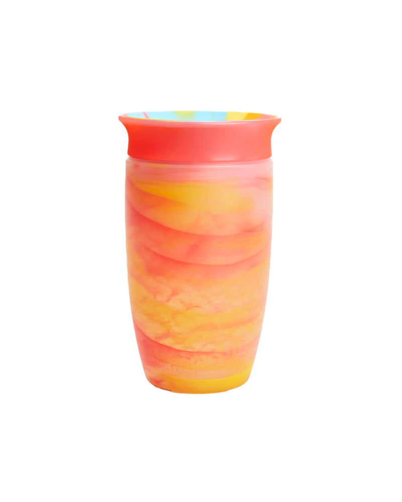 Munchkin Mucize 360° Alıştırma Bardağı 12 Ay+ |296 ml | BPA İçermez | Krımızı Tropikal Desen