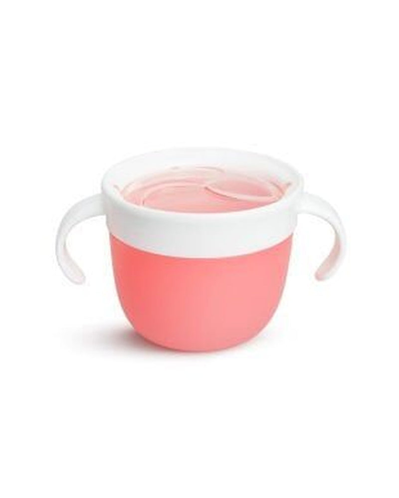 Munchkin Dökülmeyi Önleyen Atıştırmalık Kabı, 266ml, 12ay , Pembe, 1 Adet