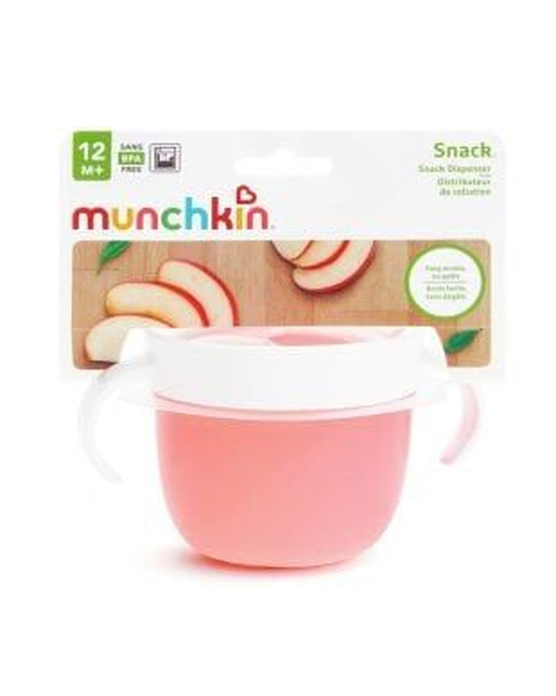 Munchkin Dökülmeyi Önleyen Atıştırmalık Kabı, 266ml, 12ay , Pembe, 1 Adet