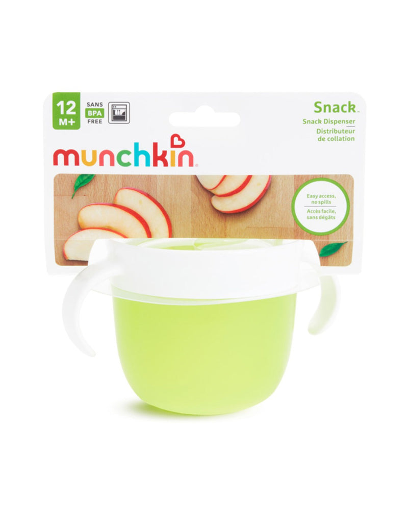 Munchkin Dökülmeyi Önleyen Atıştırmalık Kabı, 266ml, 12ay , Yeşil, 1 Adet