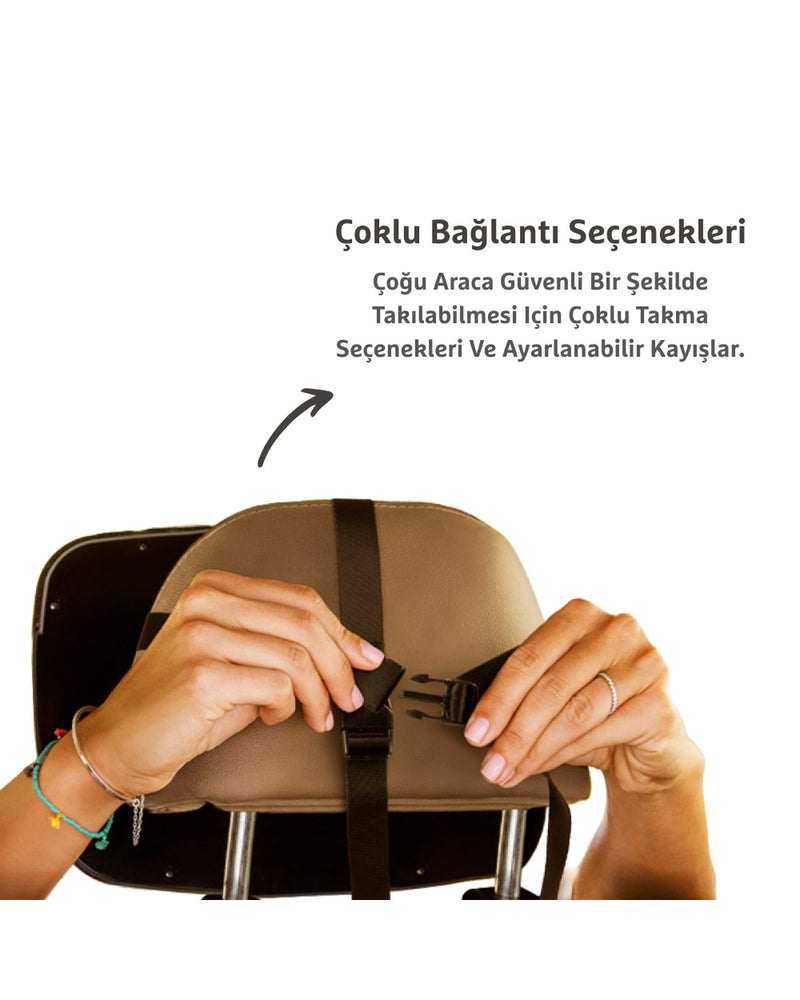 Munchkin Brica 360° Ayarlanabilen Bebek Araba Aynası | Geniş Açı | 28,5 x 20 cm