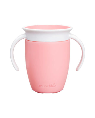 Munchkin Mucize 360° Alıştırma Bardağı 6ay+, 207ml, Pembe, 1 Adet