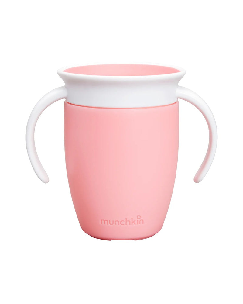 Munchkin Mucize 360° Alıştırma Bardağı 6ay+, 207ml, Pembe, 1 Adet