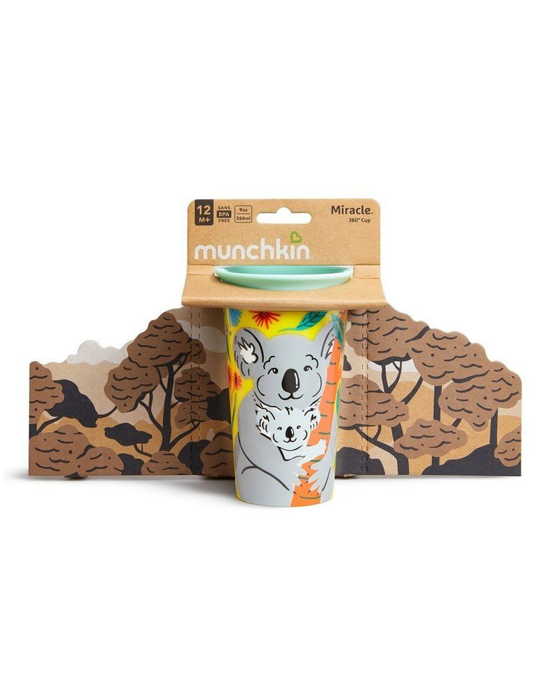 Munchkin Mucize 360° Wildlove Alıştırma Bardağı, 12ay+, 266ml,Koala, 1 Paket