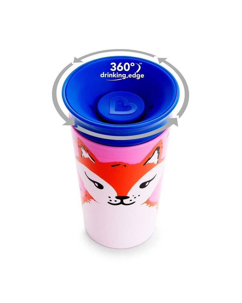 Munchkin Mucize 360° Wildlove Alıştırma Bardağı, 12ay+, 266ml,Tilki , 1 Paket