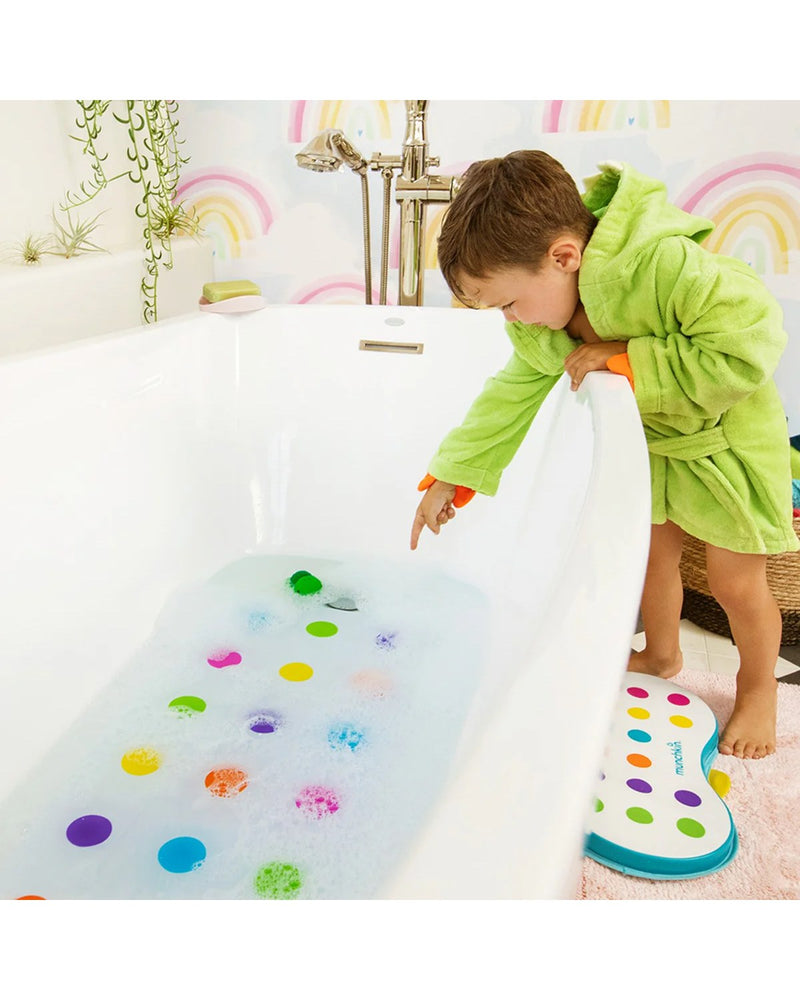 Munchkin Renkli Noktalı Banyo Matı | Kaymaz | 77x36 cm | Bebek ve Çocuk İçin | 1 Adet