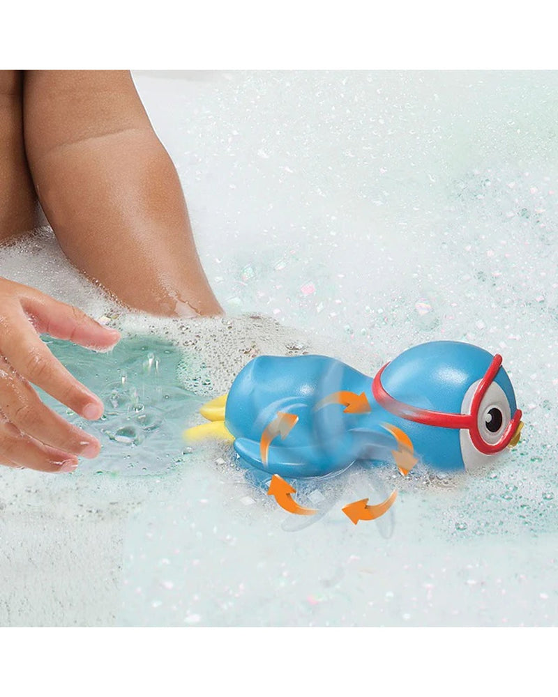 Munchkin Sevimli Penguen Banyo Oyuncağı – 9 Ay+, Bebek ve Çocuklar İçin Eğlenceli Su Oyuncağı