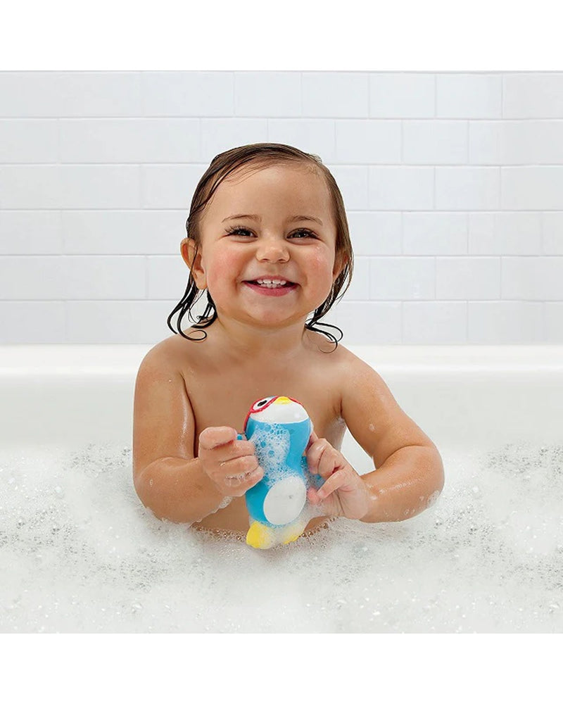 Munchkin Sevimli Penguen Banyo Oyuncağı – 9 Ay+, Bebek ve Çocuklar İçin Eğlenceli Su Oyuncağı