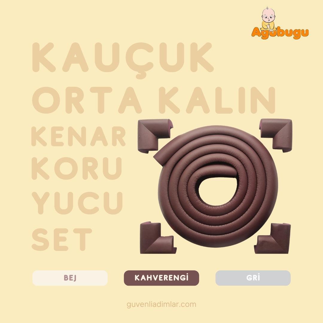 Kalın Kauçuk Köşe & Kenar Koruma Seti