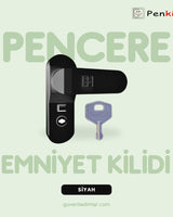 Pencere Emniyet Kilidi (Siyah)