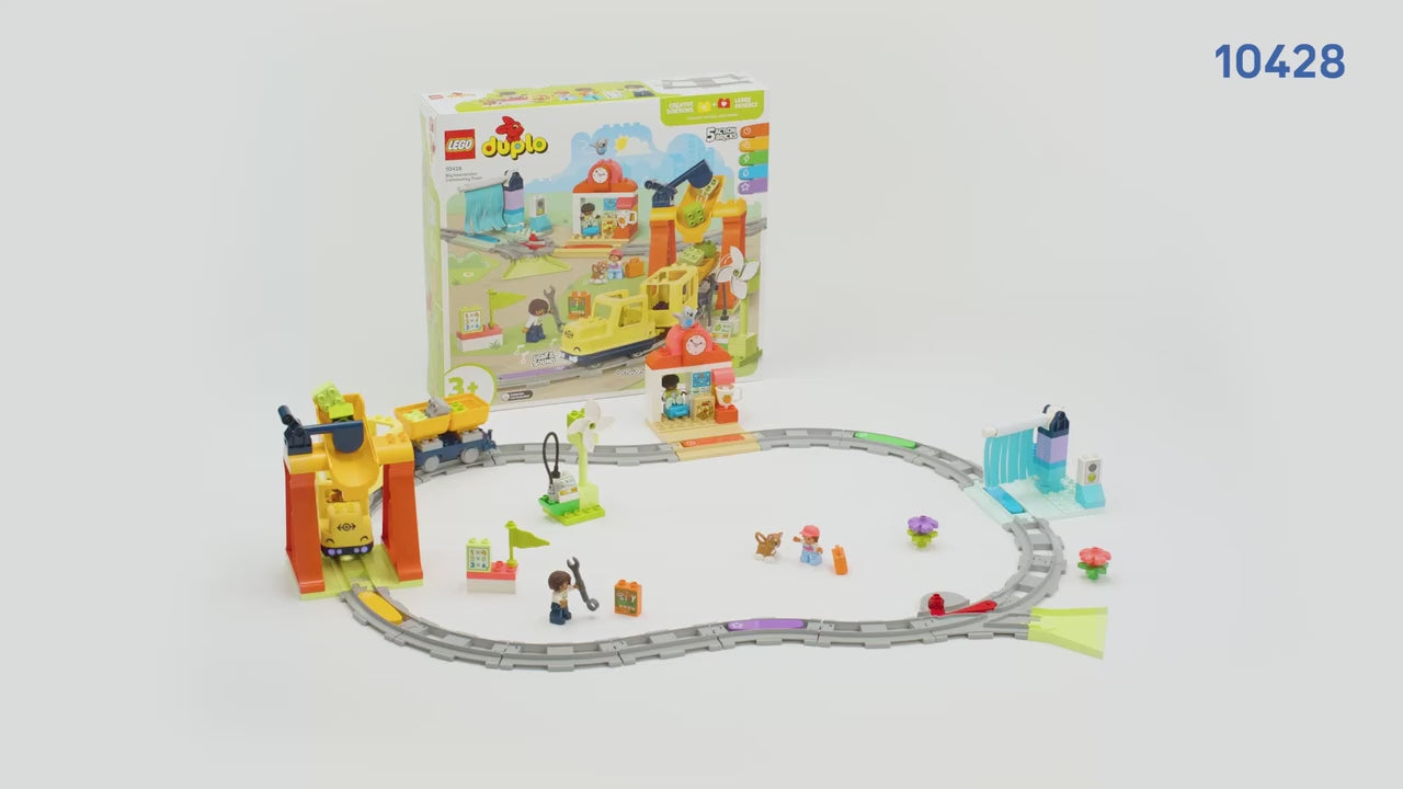 LEGO® DUPLO® Büyük İnteraktif Mahalle Treni 10428 – 103 Parça