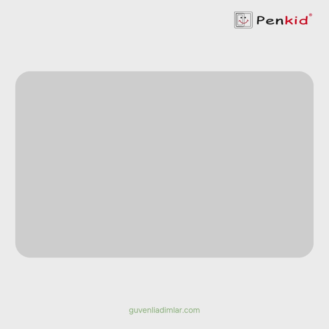 Çelik Halatlı Pencere Emniyet Kilidi (Kahverengi)