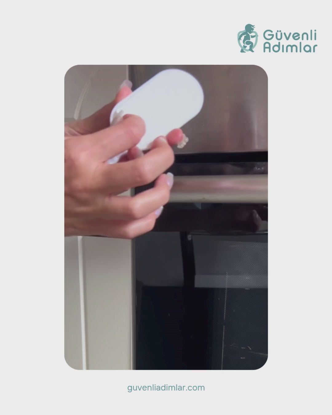 Yanık Önleyici Fırın Kapak Kilidi