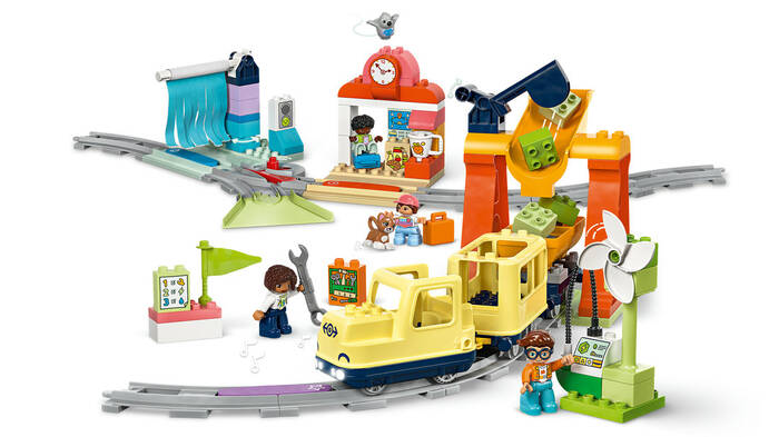 LEGO® DUPLO® Büyük İnteraktif Mahalle Treni 10428 – 103 Parça