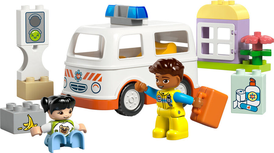 LEGO® DUPLO® Ambulans ve Sürücü 10447 – 19 Parça
