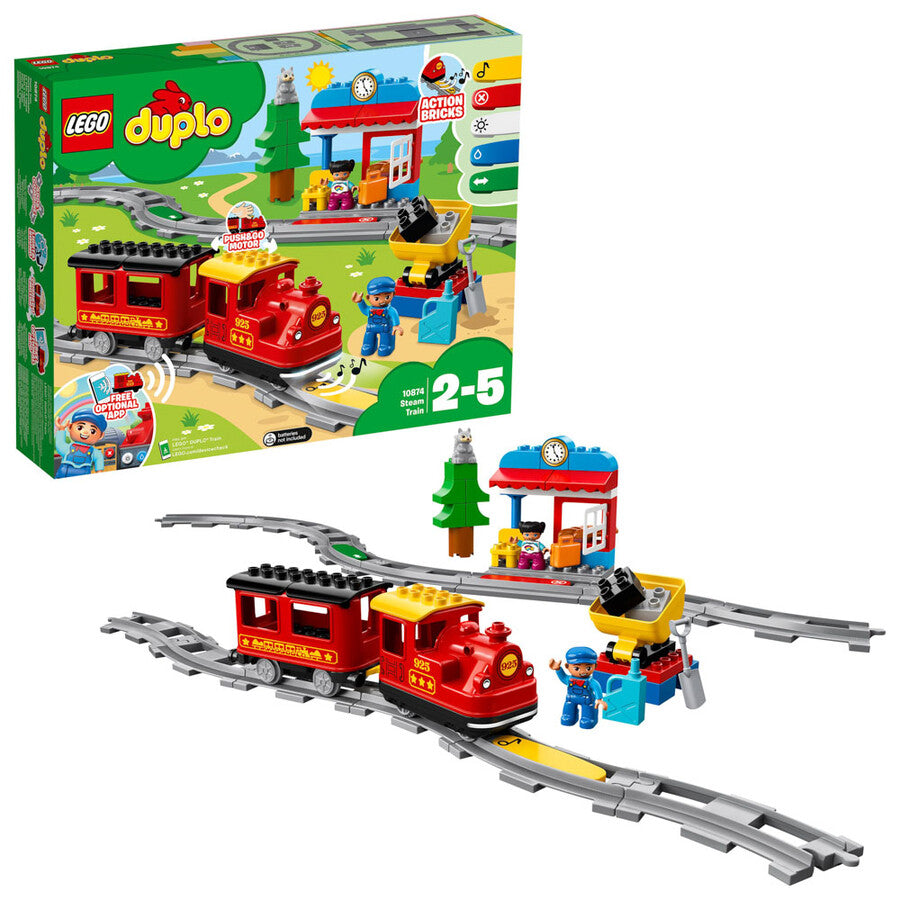 LEGO® DUPLO® 10874 Buharlı Tren – 59 Parça