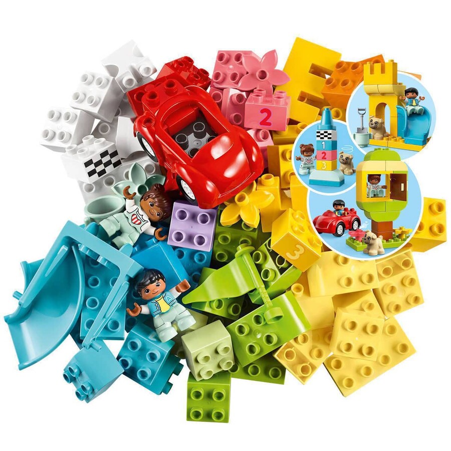 LEGO® DUPLO® Classic Lüks Yapım Parçası Kutusu (10914) – 85 Parça
