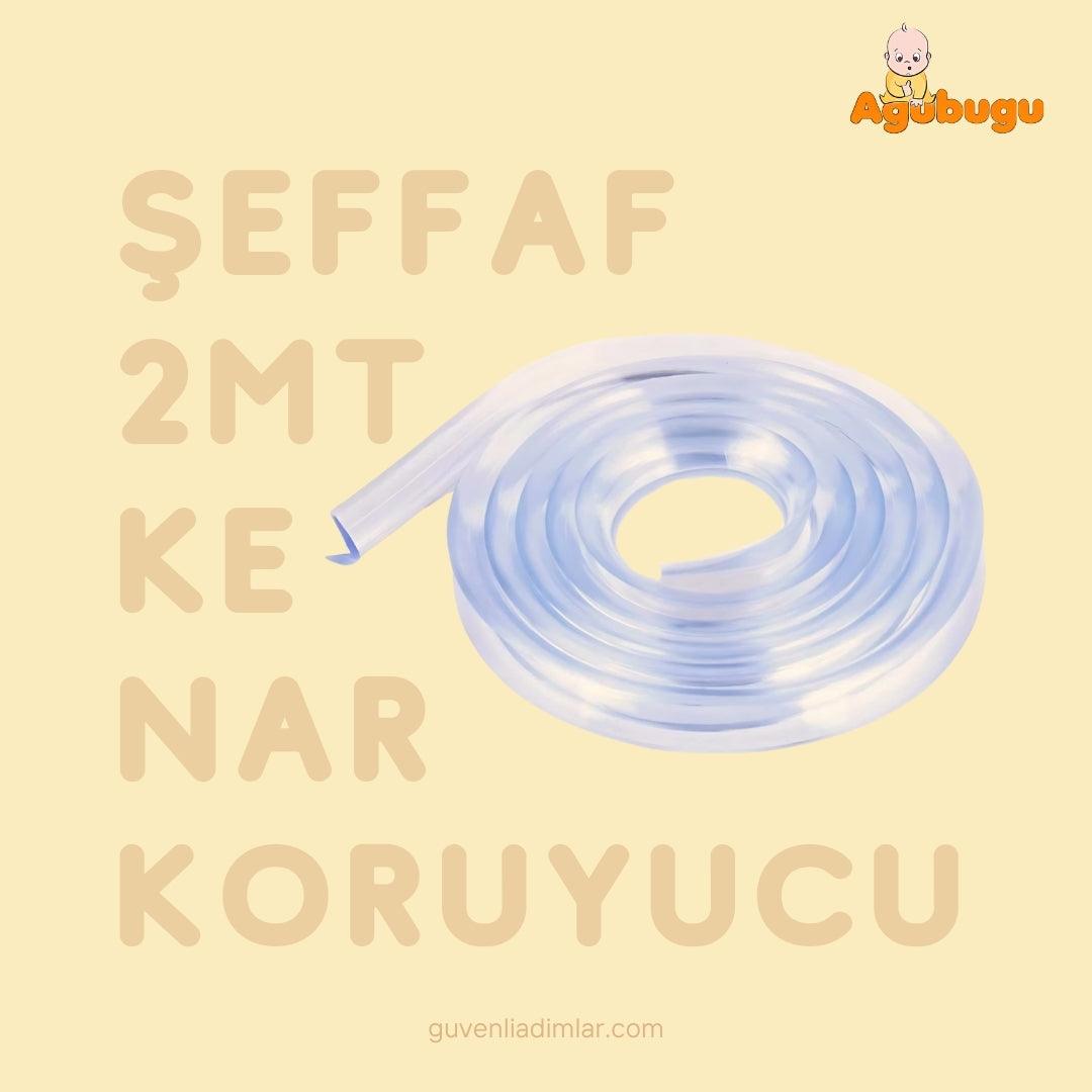 Şeffaf Kenar Koruyucu 2 Metre