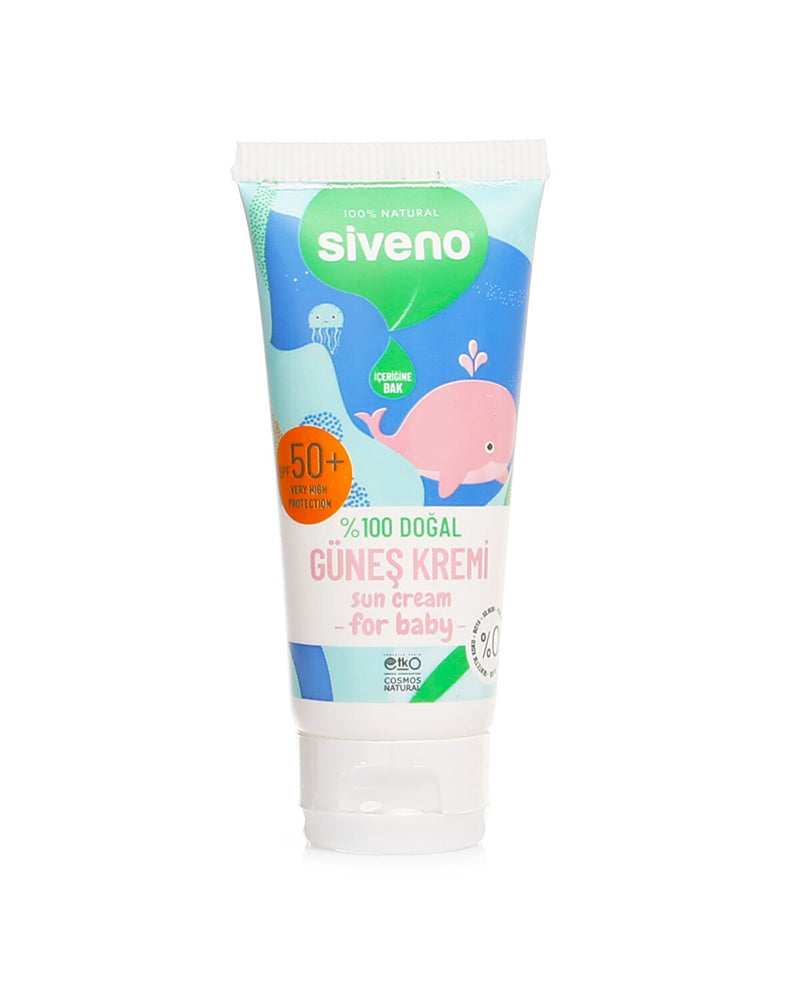 %100 Doğal Bebekler İçin Güneş Kremi 50+F 50 ml