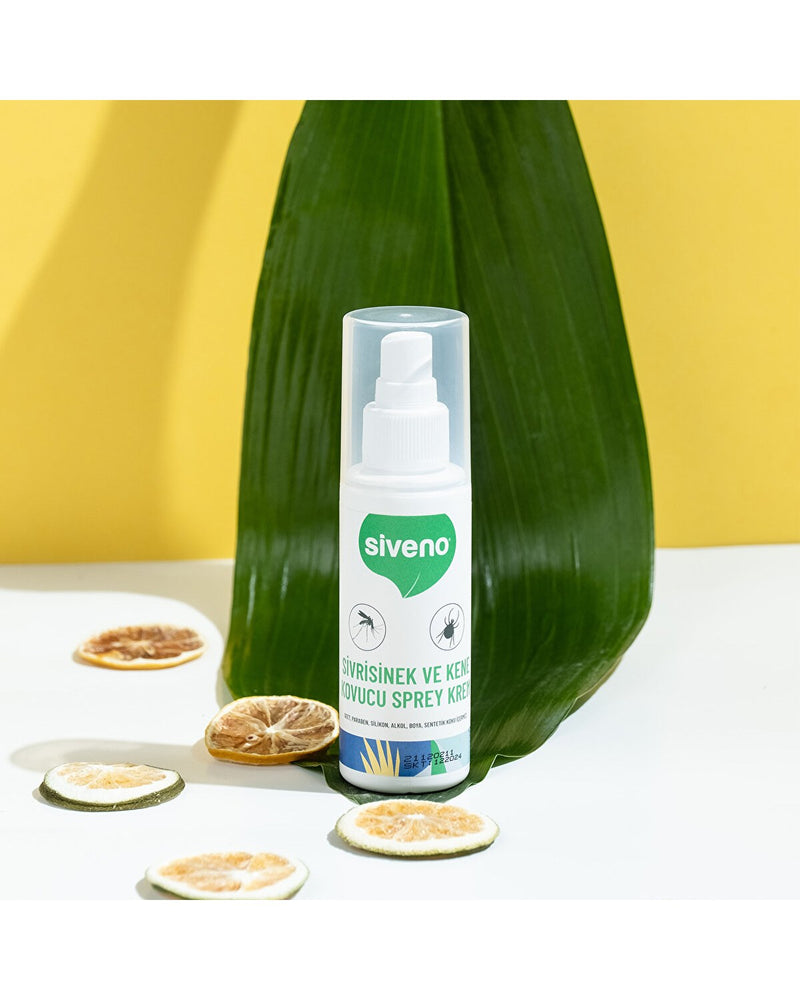 SİVENO %100 Sivrisinek ve Kene Kovucu Sprey Krem 100 ml
