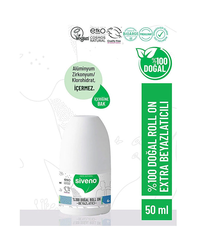 %100 Doğal Roll-On Beyazlatıcı