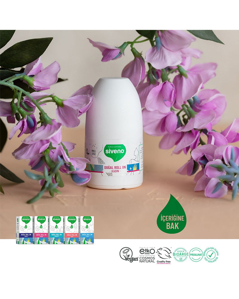 %100 Doğal Roll-On Kadınlar İçin 50 ml