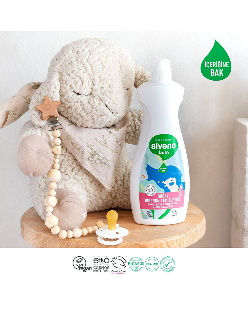 Bebek Doğal Emzik ve Biberon Temizleyici 500ml