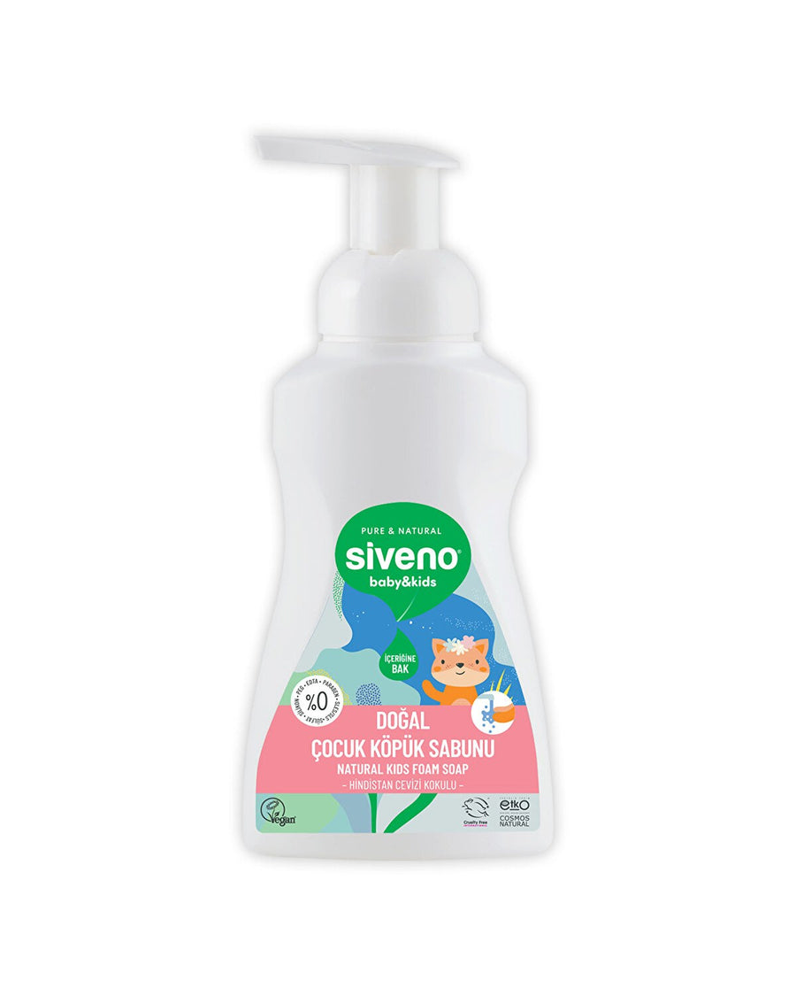 Zeytinyağlı Doğal Çocuk Köpük Sabun 250 ml