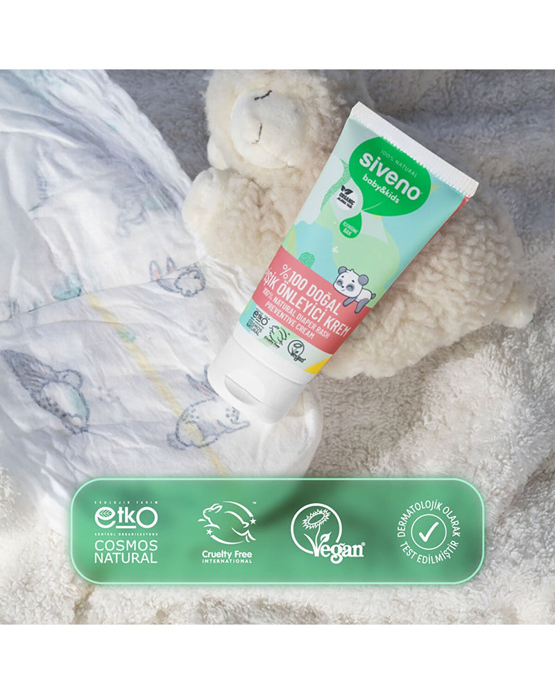 %100 Doğal Bebek Pişik Önleyici Jel Krem 50ml